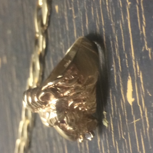 10k custom Lion head ring - Picture 6 of 6